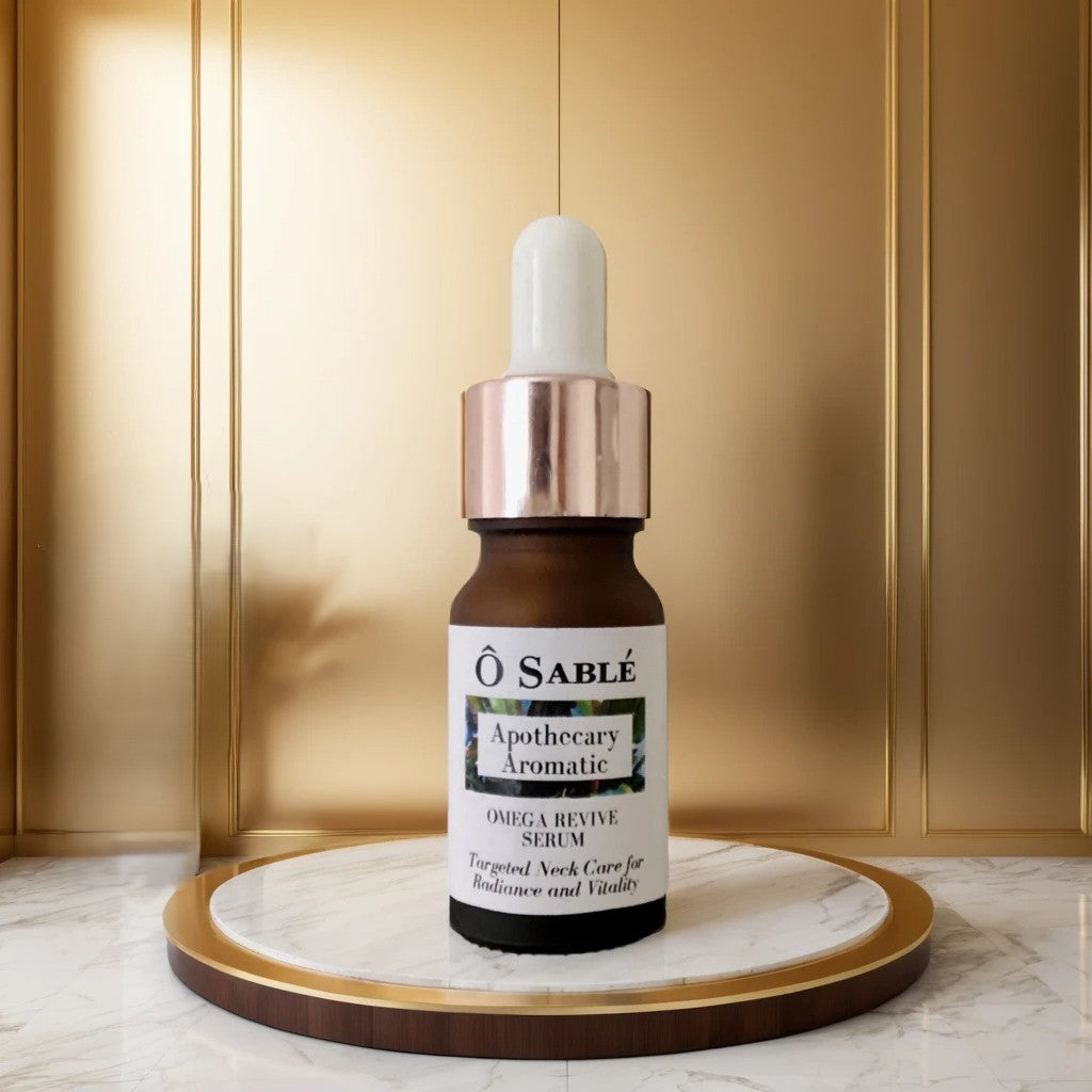 Omega Revive Serum: Targeted Neck Care for Radiance and Vitality