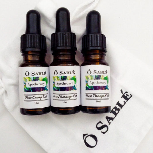 Ô SABLÉ Travel Set of 3 Exotic Oils